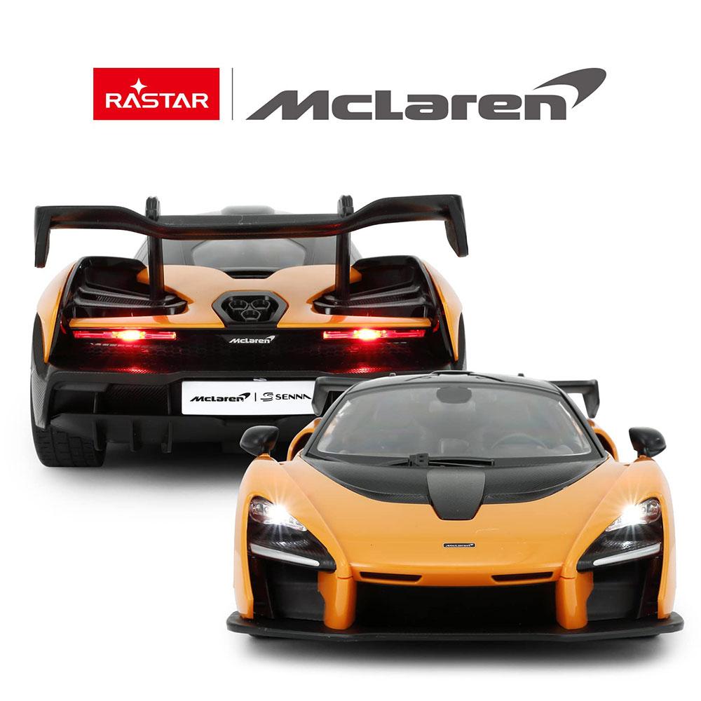 RASTAR Autić na daljinsko upravljanje McLaren Senna 1:18 narandžasti