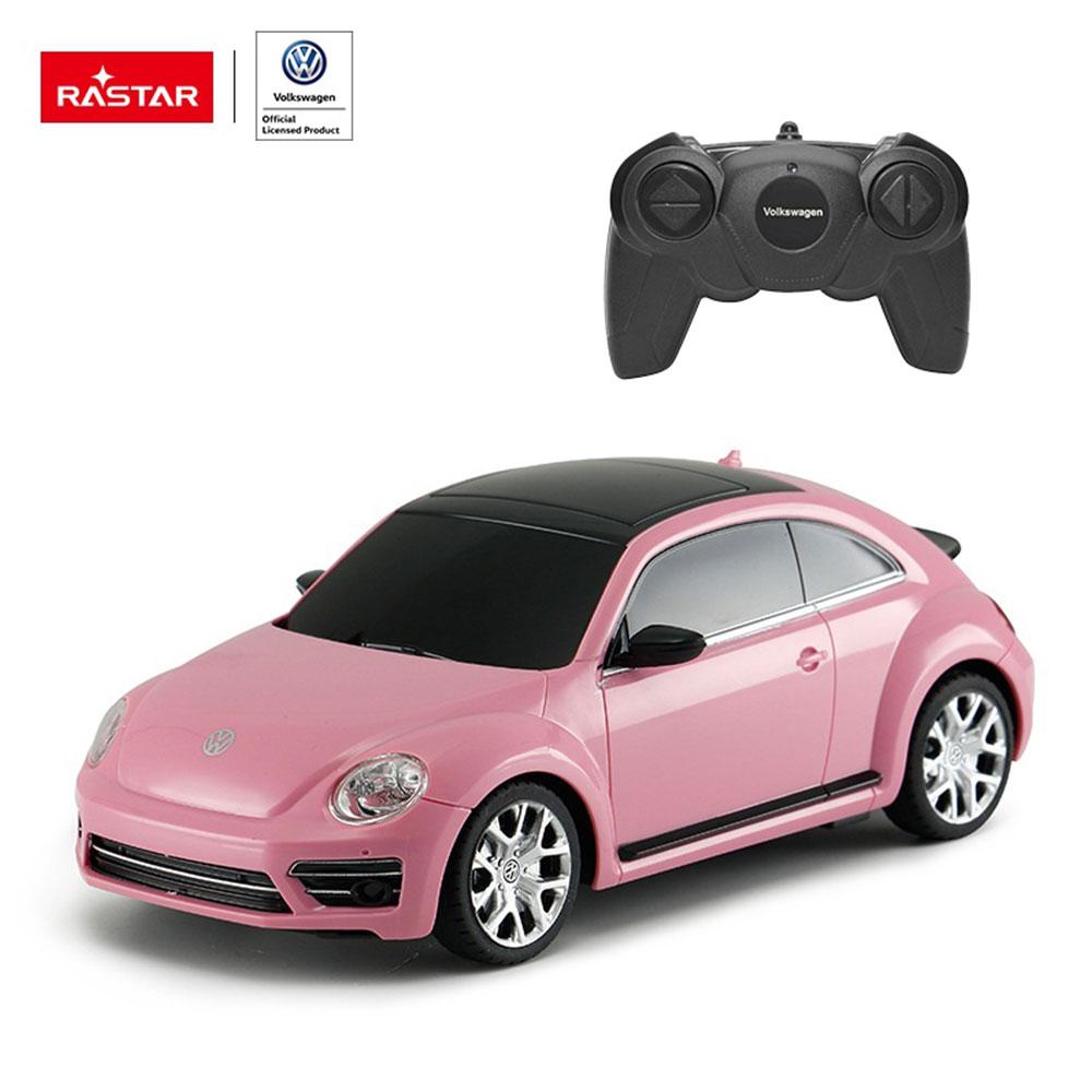 RASTAR Autić na daljinsko upravljanje Volkswagen Beetle 1:24 roze