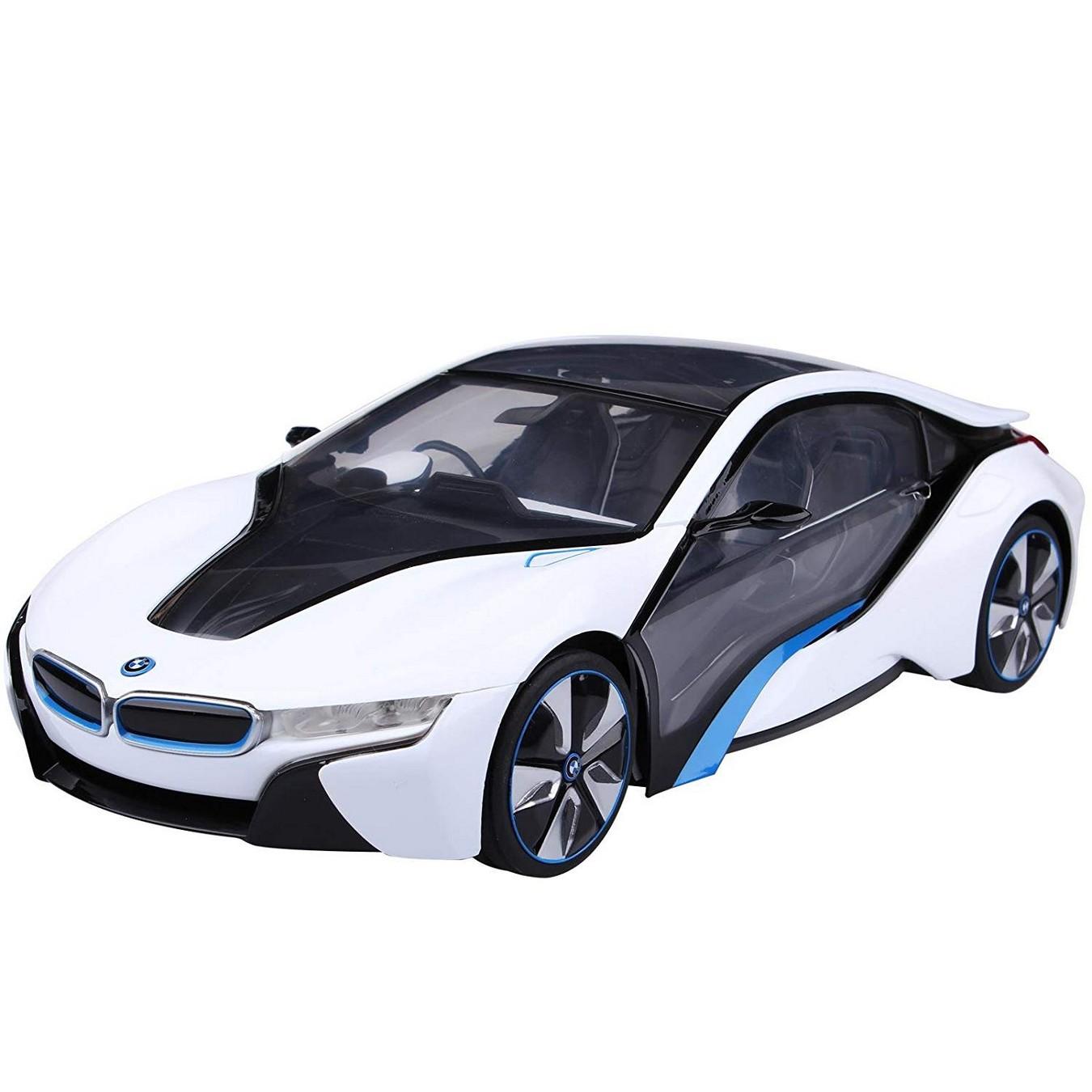 RASTAR Automobil igračka sa svetlom RC BMW I8 1:14 beli