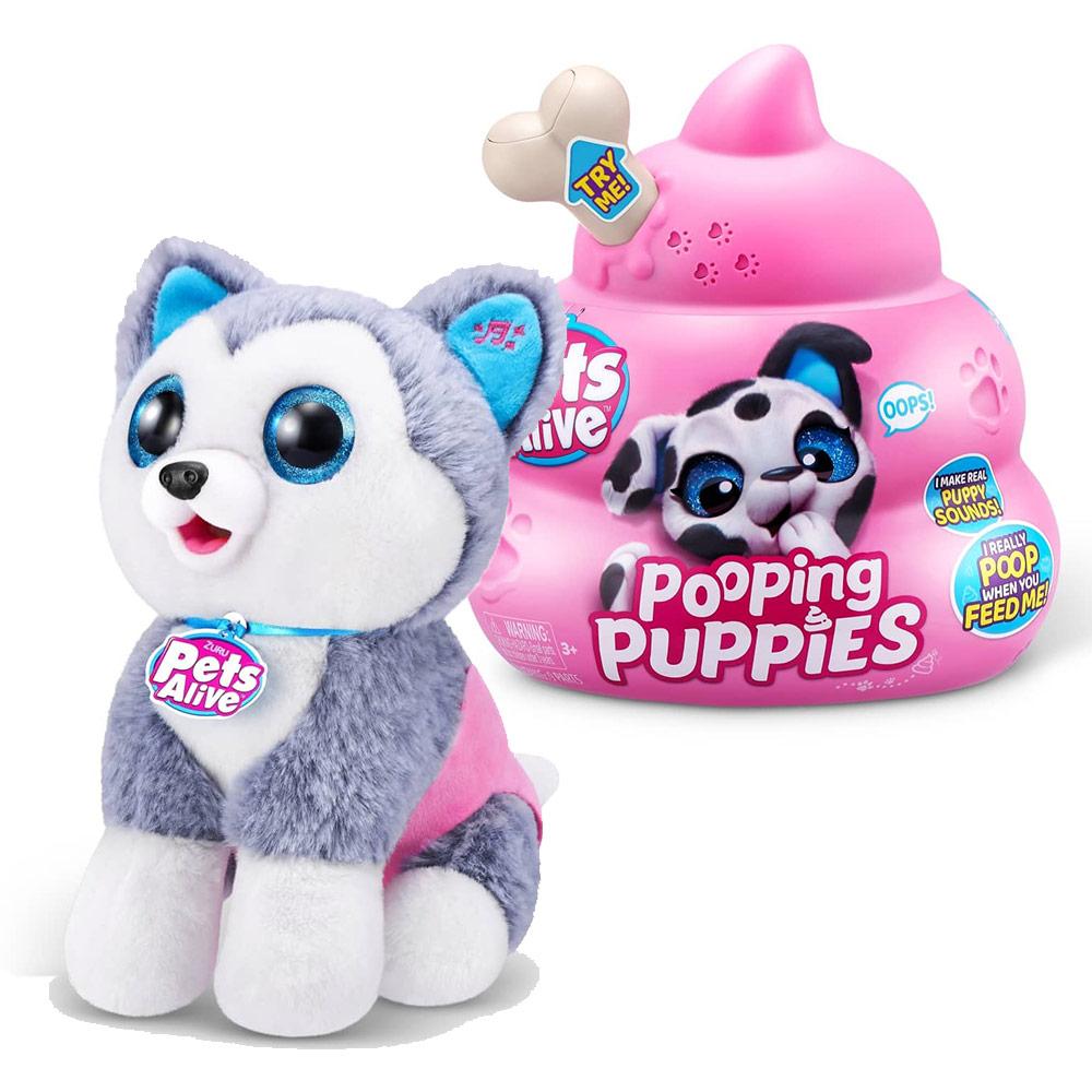 ZURU Pets Alive Plišana igračka Pooping Puppies