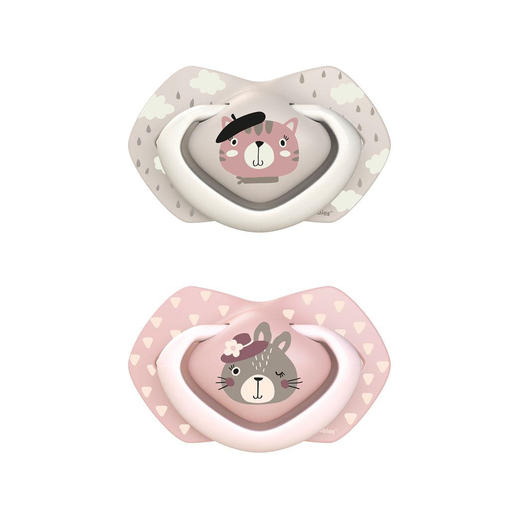 Selected image for CANPOL BABIES Silikonska varalica za bebe Bonjour Paris 0-6M 2/1 roze