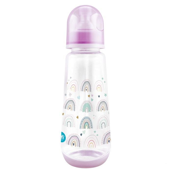 ELFI Plastična flašica Super clear 250 ml ljubičasta