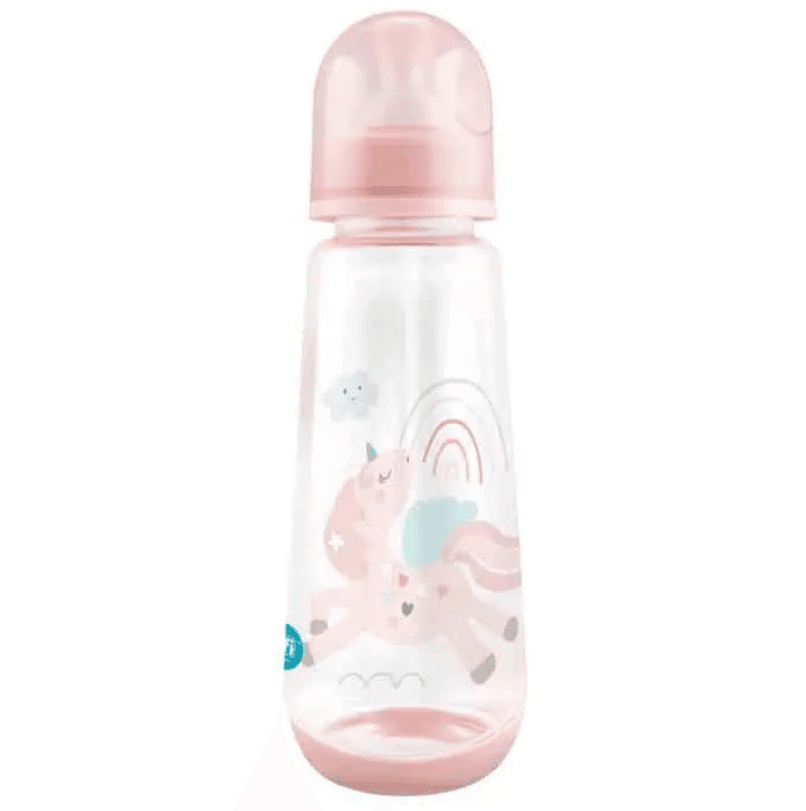 ELFI Plastična flašica Super Clear 250 ml roze