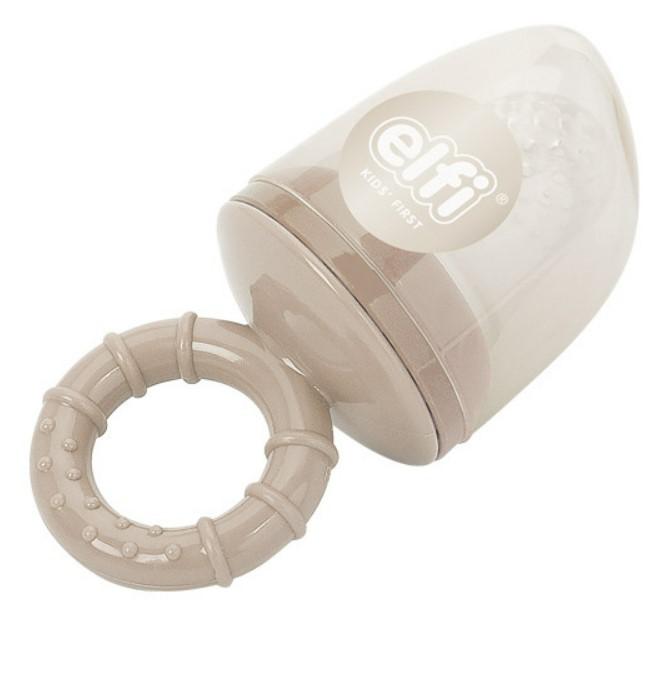 Selected image for ELFI Silikonska mljackalica za hranu plava