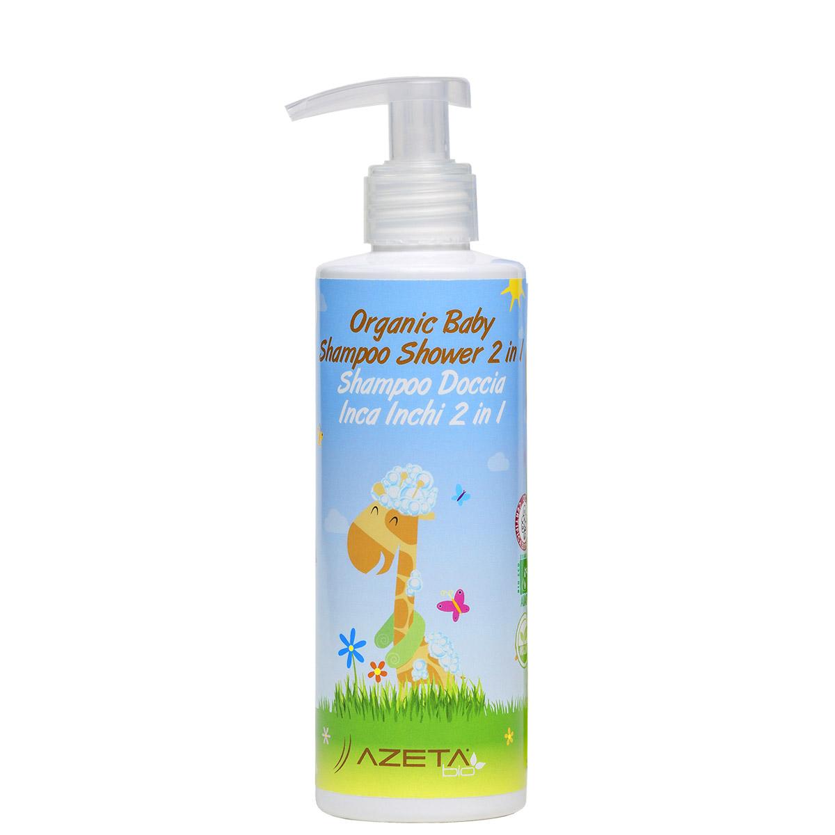 AZETA BIO Organska uljana šampon kupka 2u1 200ml