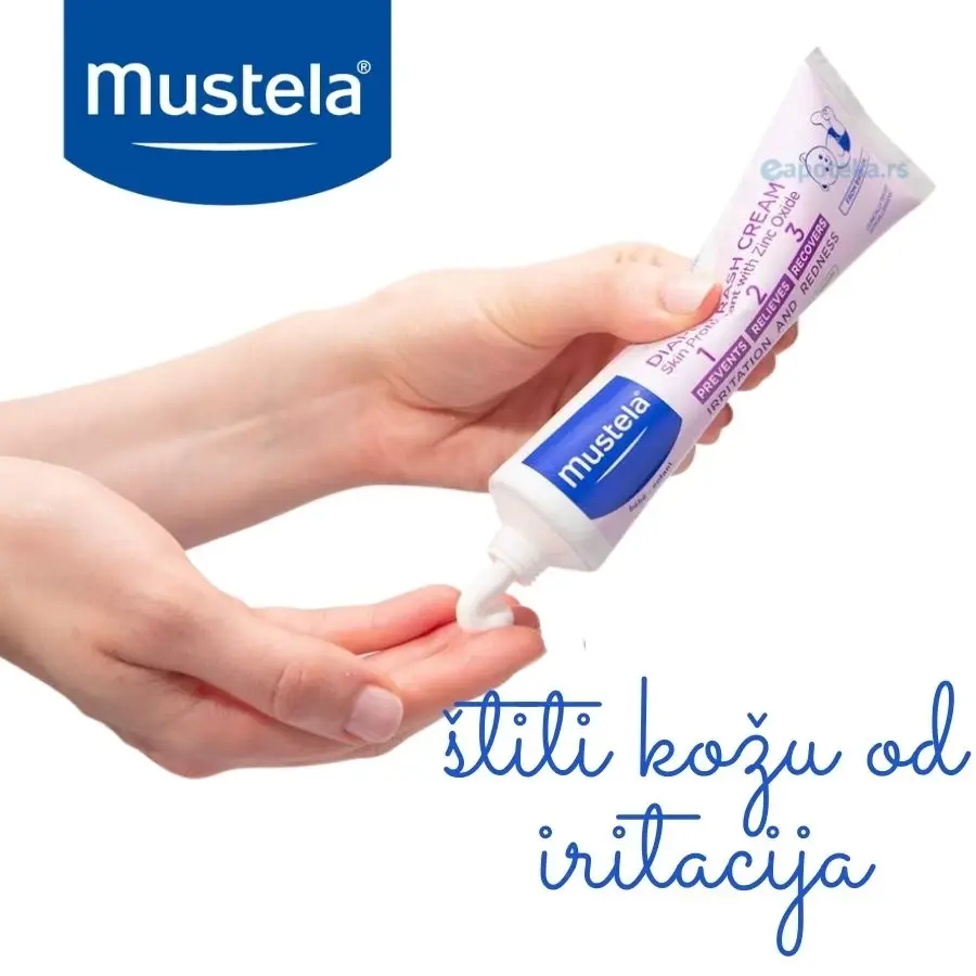 Selected image for MUSTELA Zaštitna vitaminska krema 1-2-3 50ml