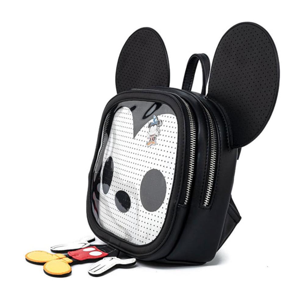 Selected image for LOUNGEFLY Ranac Disney Mickey Pin Collector Backpack crna