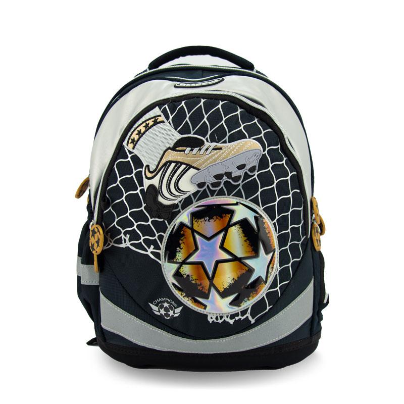 OCTOPUS Anatomska školska torba za dečake Fudbal FET2290 crna