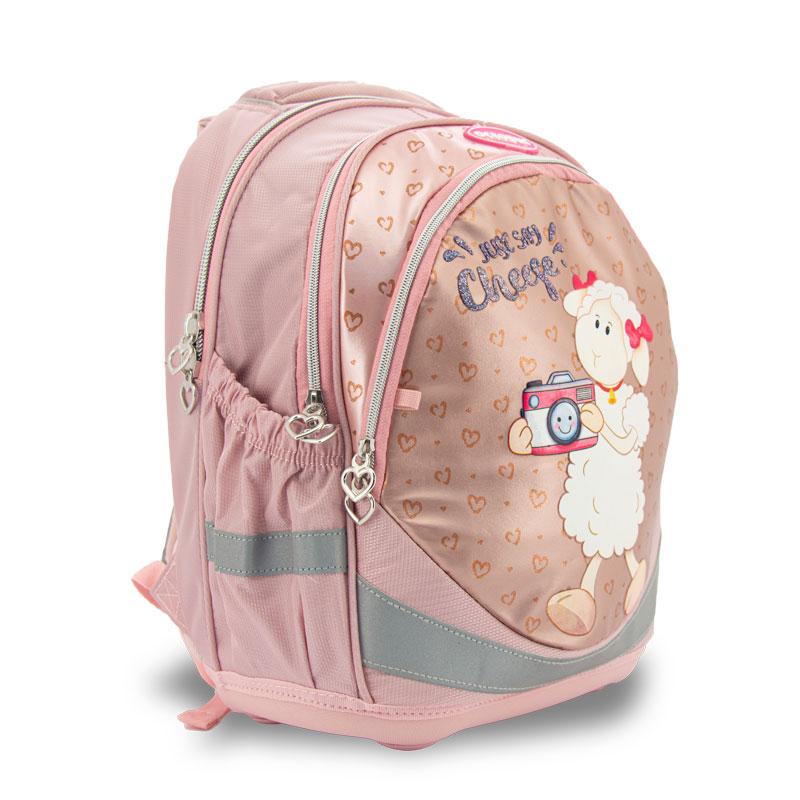 Selected image for OCTOPUS Anatomska školska torba za devojčice Ovca FET2230 ružičasta
