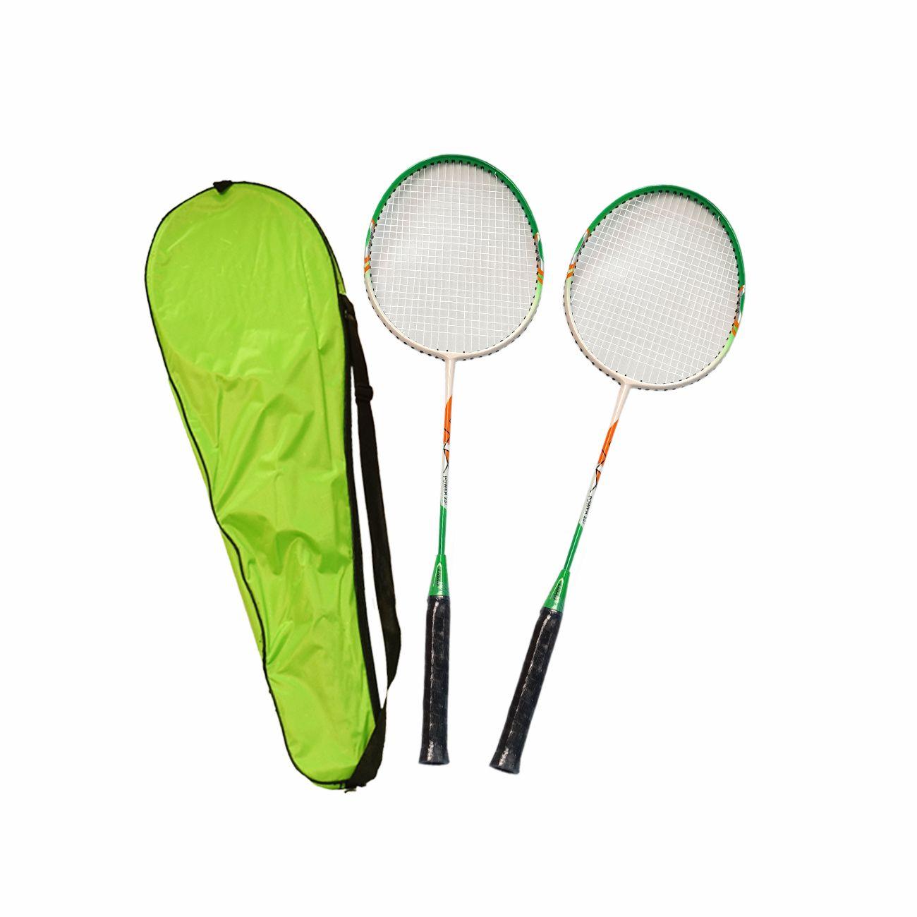 DENIS Deluxe reketi za badminton zeleni