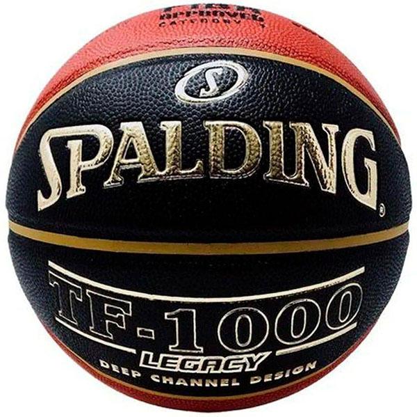 SPALDING Lopta za košarku Tf-1000 Legacy Aba 1-2 76-204Z crna
