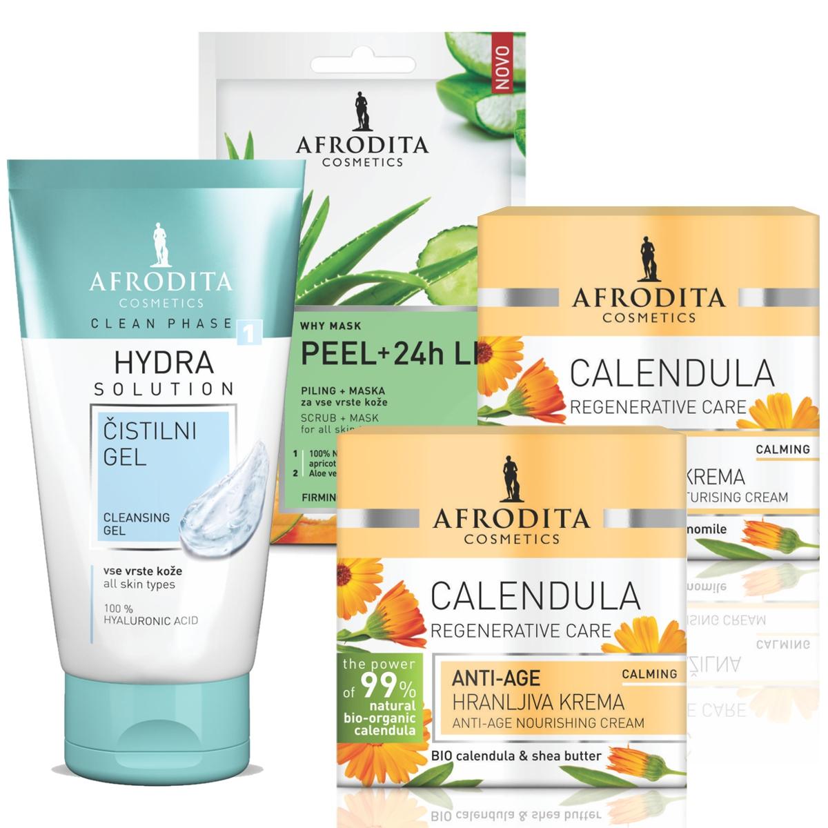 Selected image for Afrodita Cosmetics Neven Set za lice, 4 proizvoda
