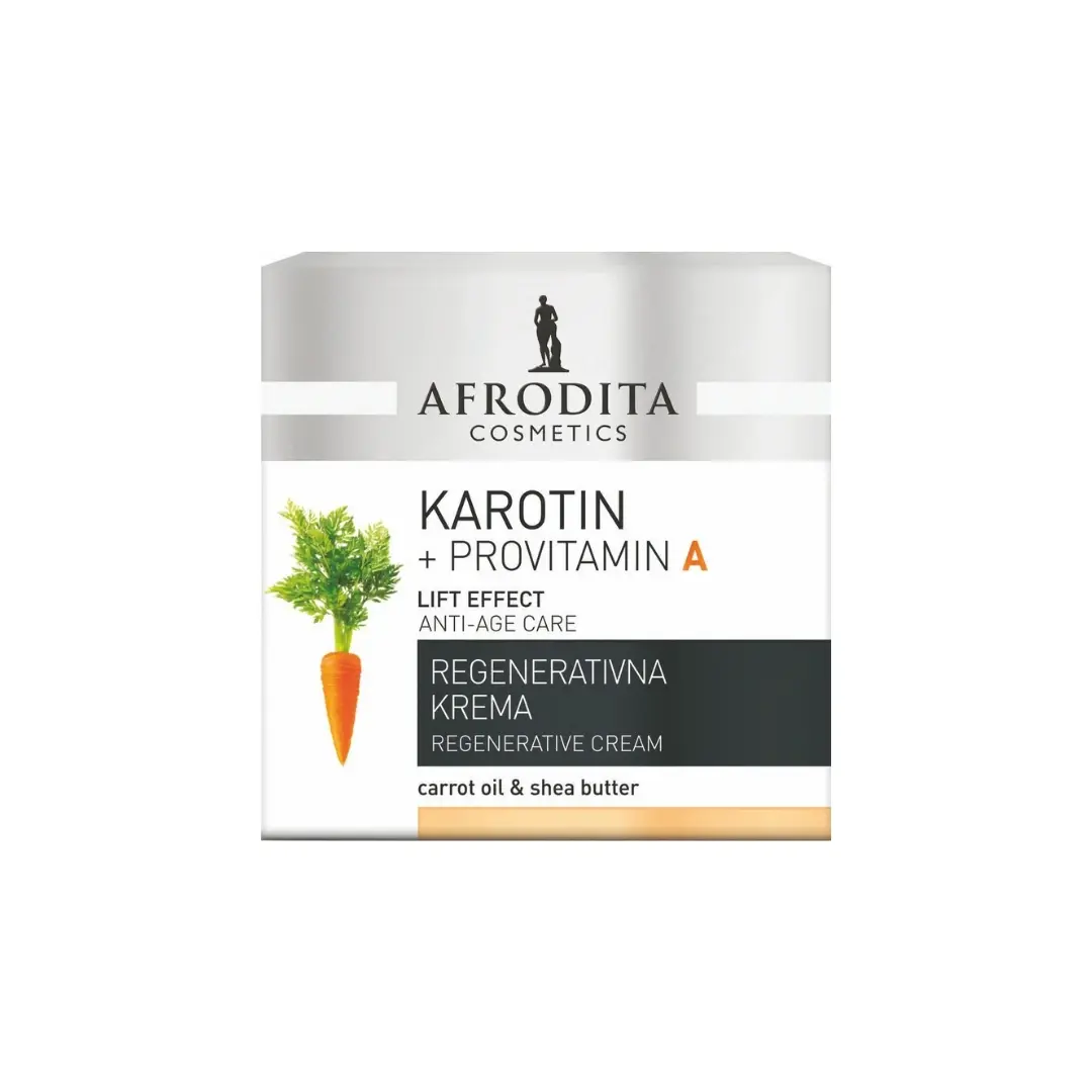 AFRODITA Regenerativna krema Karotin i Provitamin A 50 ml