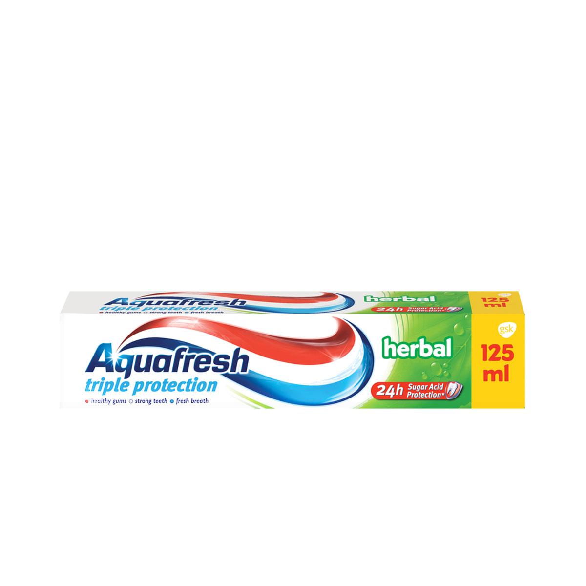 AQUAFRESH Pasta za zube Triple Protection Herbal 125ml