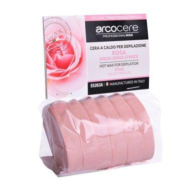 ARCO Vosak za toplu depilaciju DISC 250ml roze