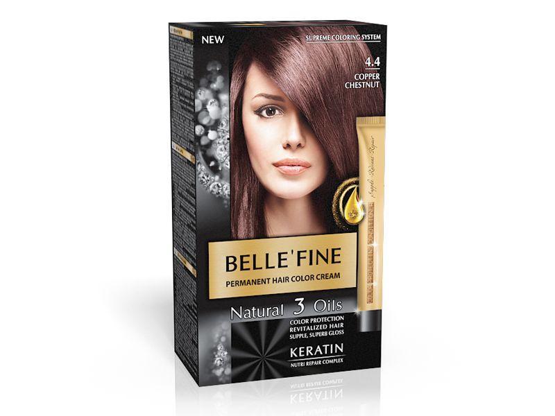 BELLE'FINE Farba za kosu 4.4 Copper Chesnut