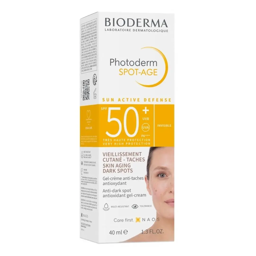 Selected image for BIODERMA mleko za zaštitu od sunca Photoderm spot-age spf50+ 40ml spf50+ /uva 38