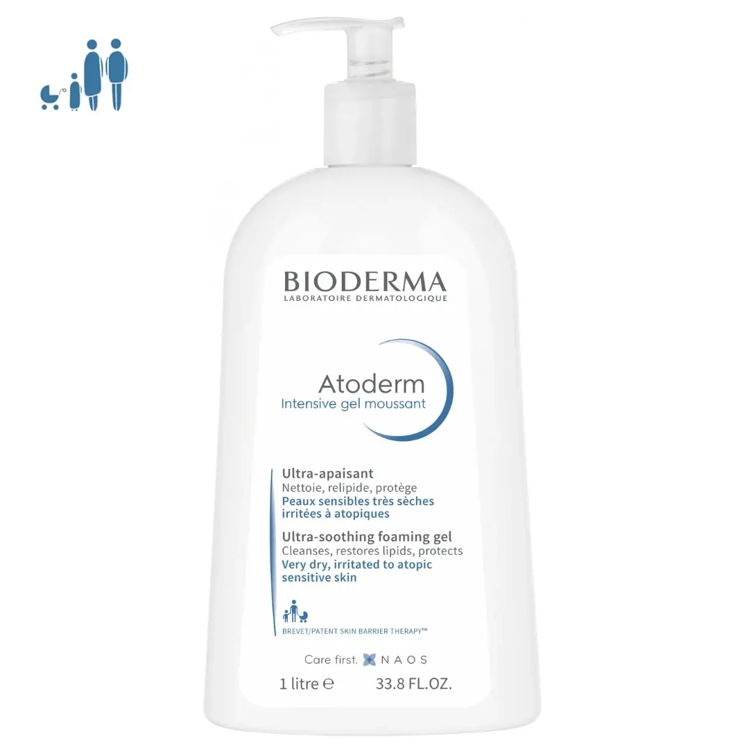 BIODERMA Penasti gel za lice i telo Atoderm 1l