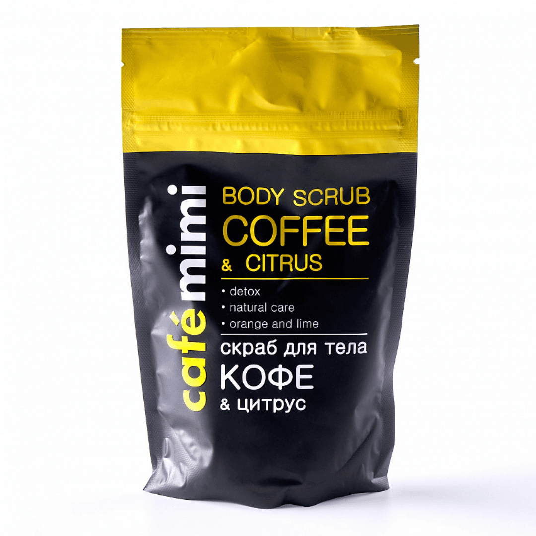 CAFÉ MIMI Piling za telo sa kafom i citrusom 150 g