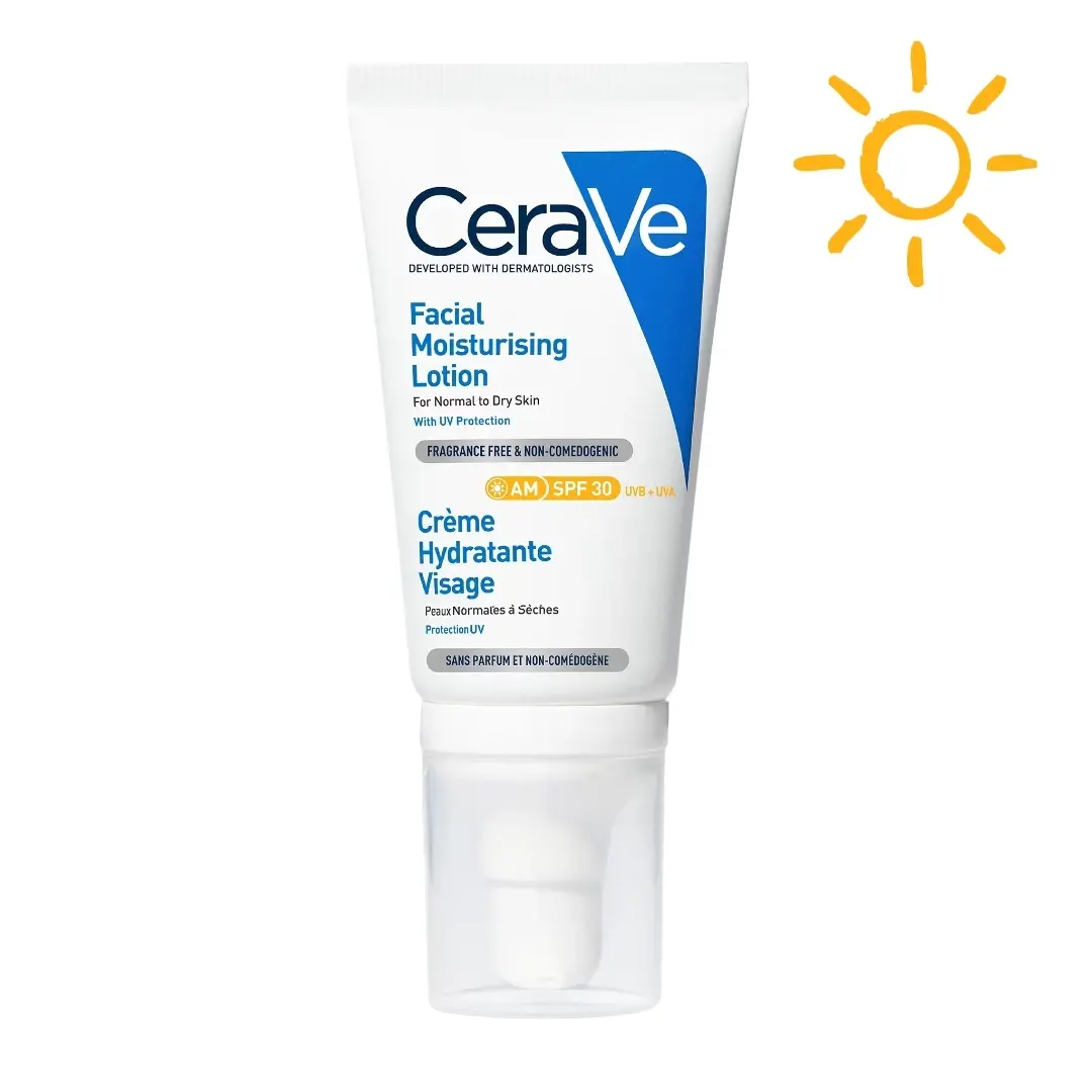 CeraVe® AM Hidratantna Krema za Lice sa SPF 30 52 mL