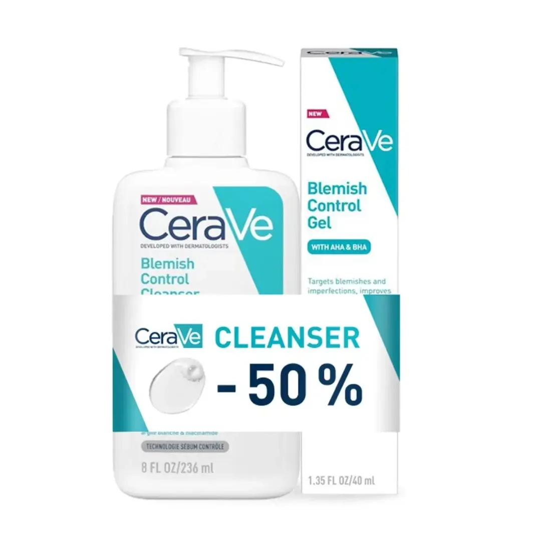 Selected image for CeraVe Set Blemish Control Gel i Gel za čišćenje lica