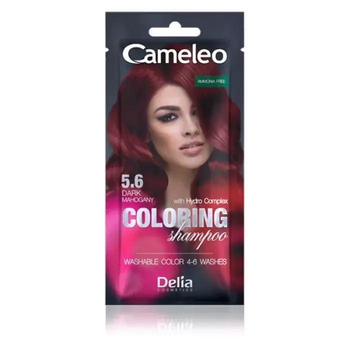 DELIA Kolor šampon za kosu bez amonijaka CAMELEO 5.6