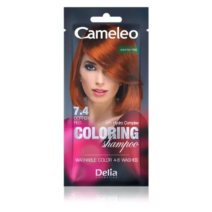 DELIA Kolor šampon za kosu bez amonijaka CAMELEO  7.4