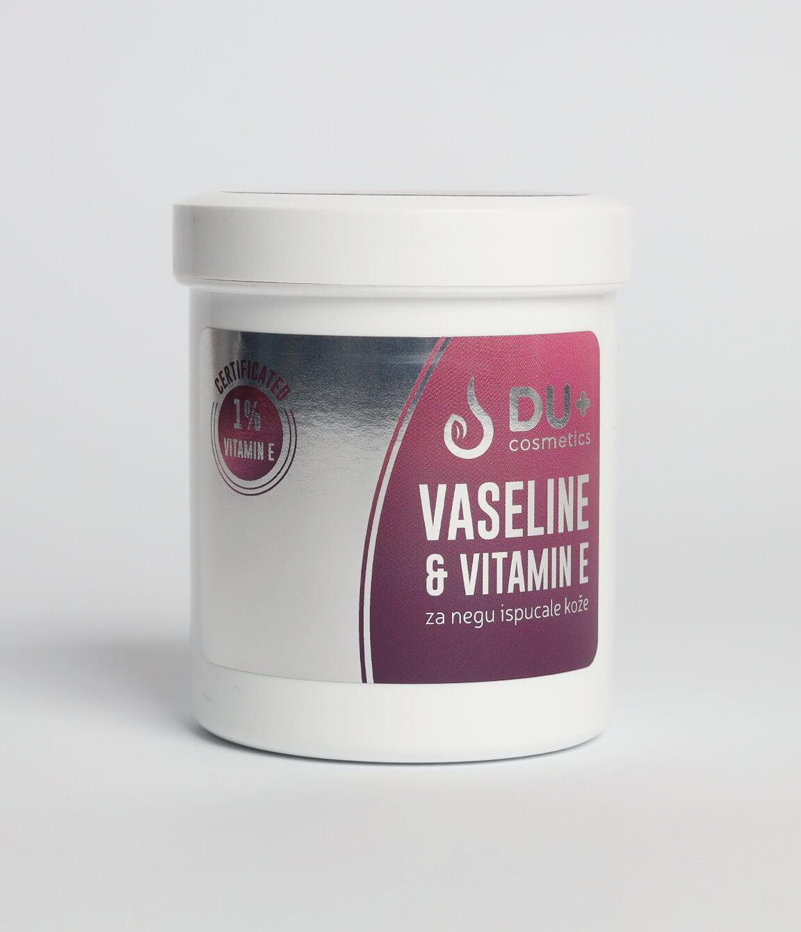Du+ Cosmetics Vazelin sa vitaminom E, 100ml