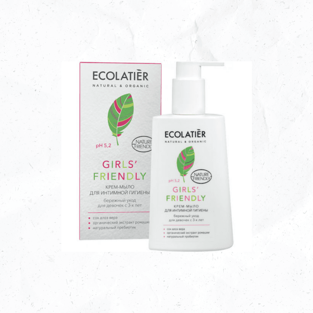 ECOLATIER Krema-sapun za intimnu higijenu za devojčice GIRLS' FRIENDLY 250 ml