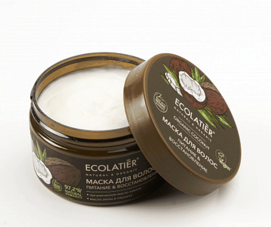 ECOLATIER Maska za kosu Organic Coconut Ishrana i oporavak 250 ml