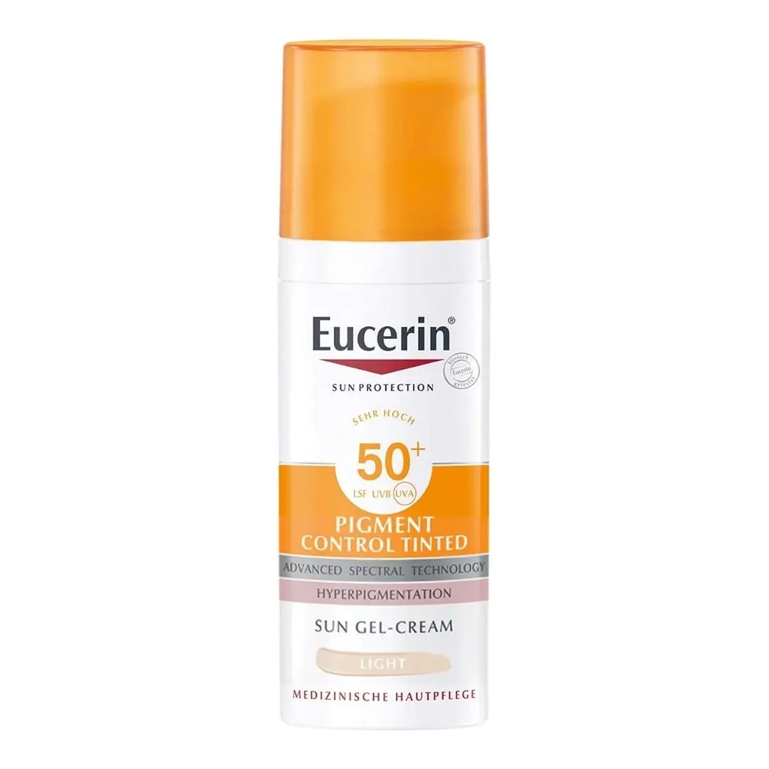 Selected image for Eucerin® Pigment Control Tonirani Fluid za Lice SPF50+ 50 mL SVETLIJI