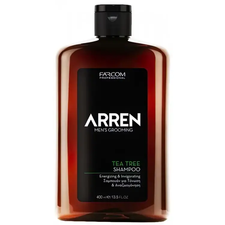 FARCOM Arren Men`S Grooming Šampon za kosu Tea tree, 400 ml