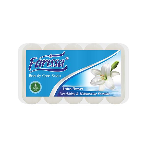 Selected image for FARISSA Sapun White Flowers 5x55g