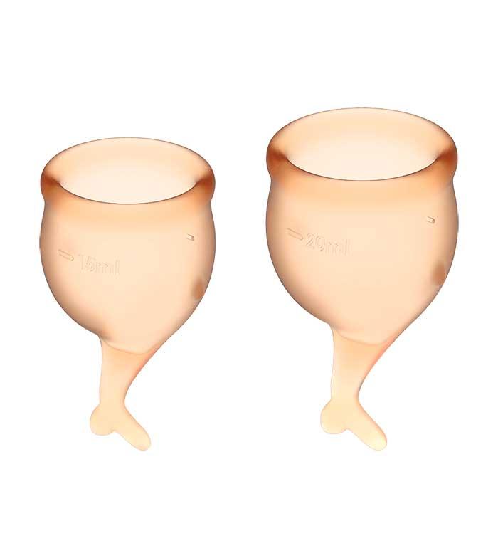 Selected image for Feel Secure Menstrualne čašice, 2 komada, Narandžaste