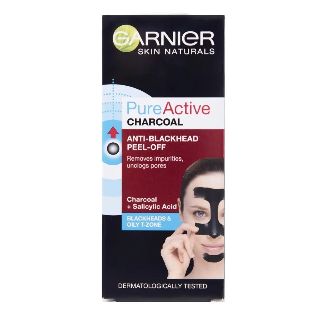 Selected image for GARNIER Peel off maska Pure Active 50 ml Skin Naturals