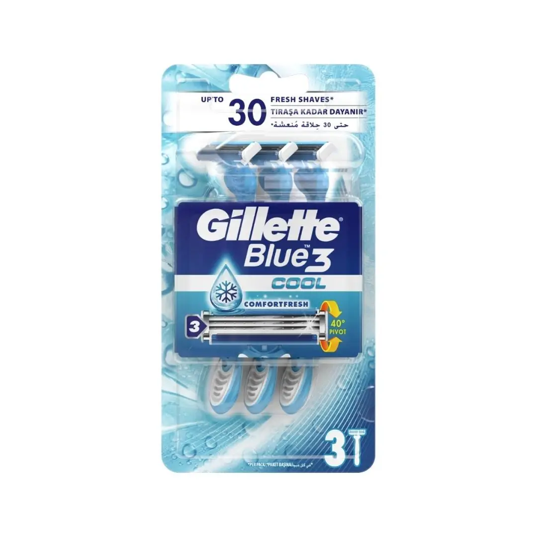 GILLETTE BLUE 3 Brijači Cool 3/1