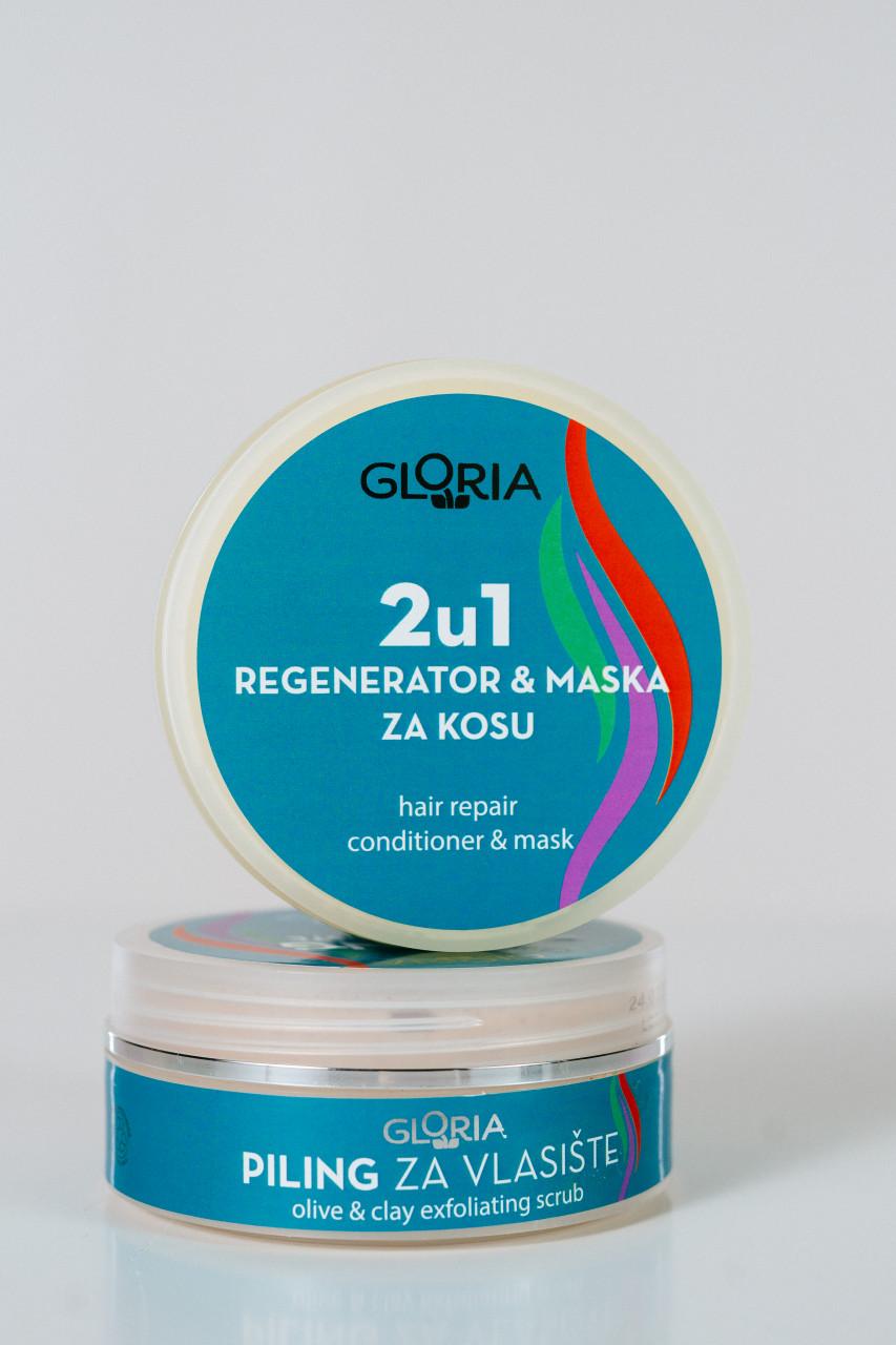Selected image for GLORIA Maska i regenerator za kosu 2u1 200ml