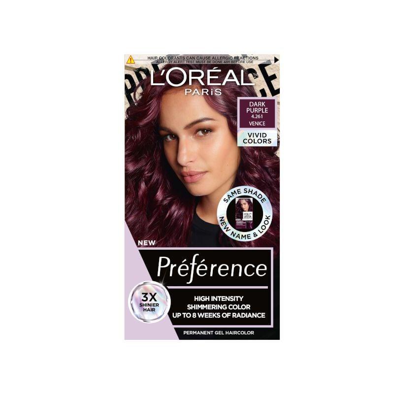 Selected image for L'OREAL PARIS Preference Vivids 4.261 Dark Purple boja za kosu