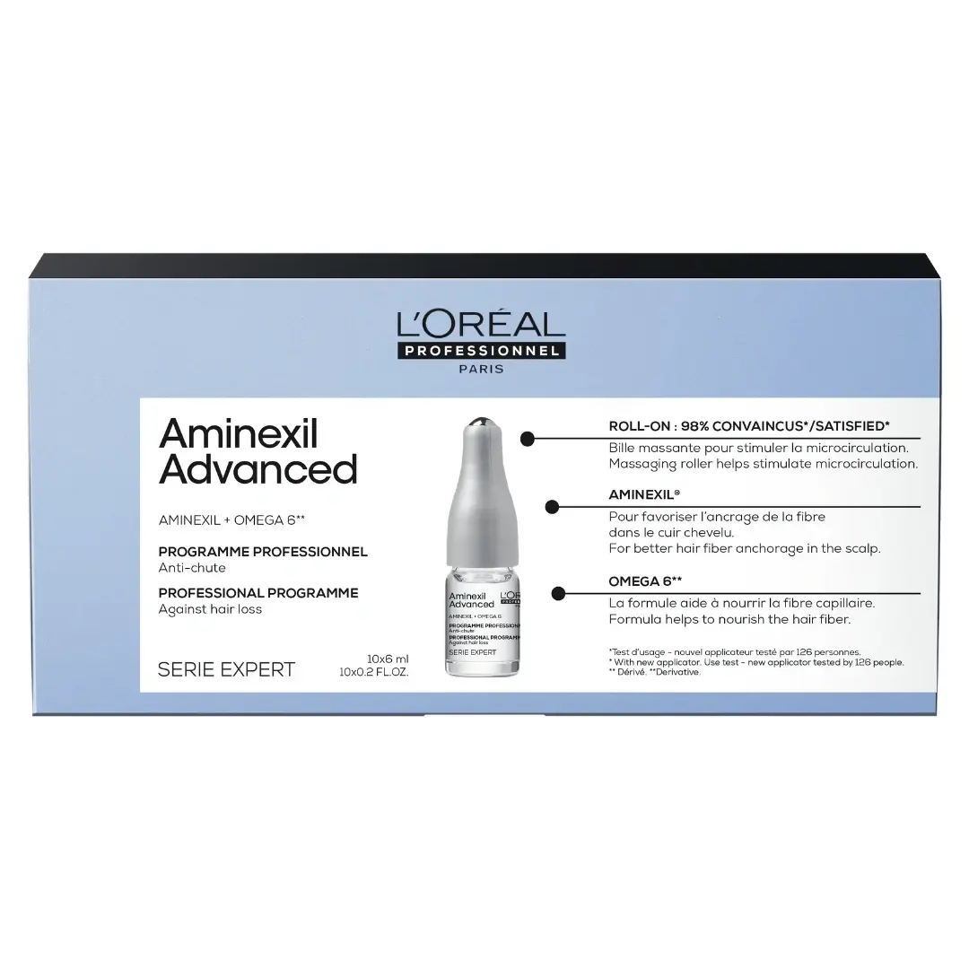 L'ORÉAL PROFESSIONNEL Ampule za kosu Aminexil Advanced 10x6 ml