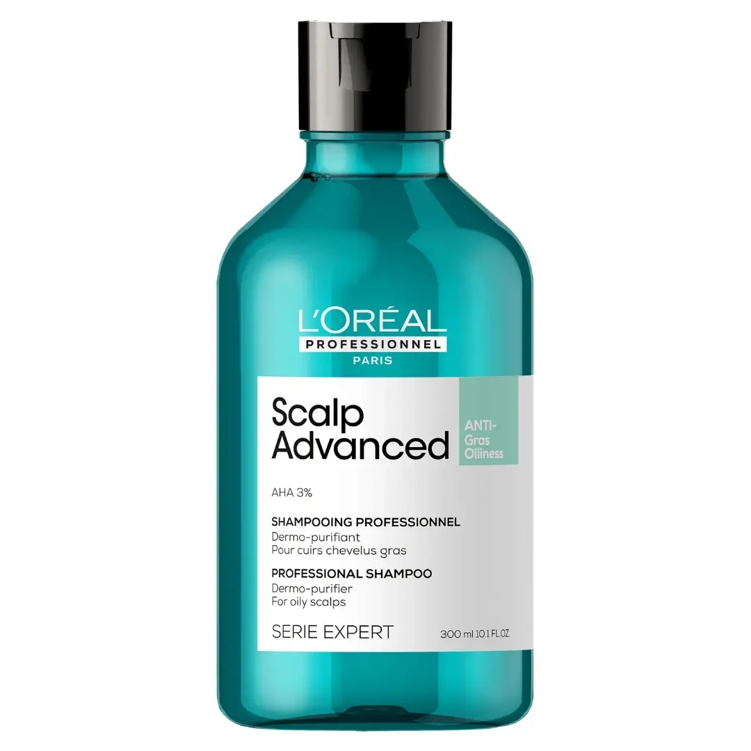 L'ORÉAL PROFESSIONNEL Šampon sa AHA kiselinama za masno teme Scalp Advanced 300 ml