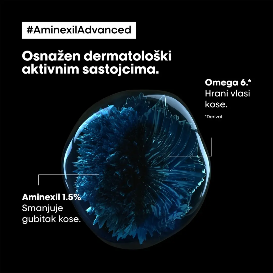 Selected image for L'ORÉAL PROFESSIONNEL Serum za stimulisanje rasta kose Aminexil Advanced 90 ml