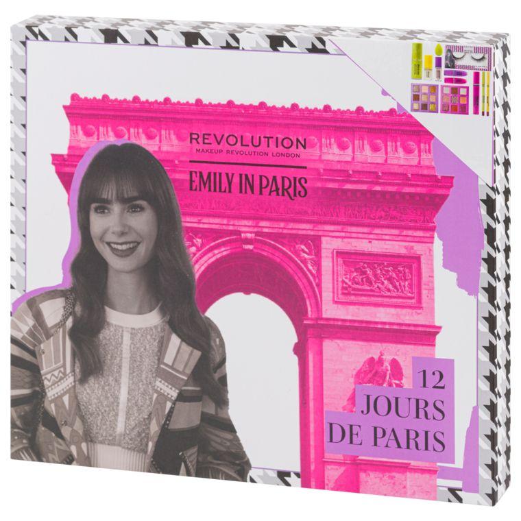 MAKEUP REVOLUTION Emily in Paris Set za šminkanje, 12 Jours De Paris