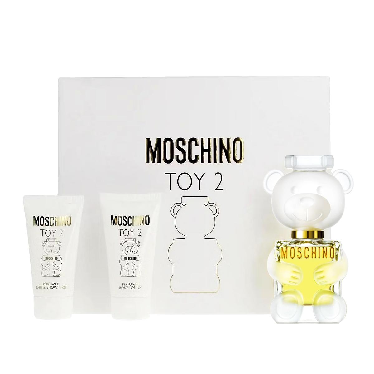 Moschino Ženski pokon set Toy 2 EDP, 50ml + gel za tuširanje, 50ml + losion za telo 50ml