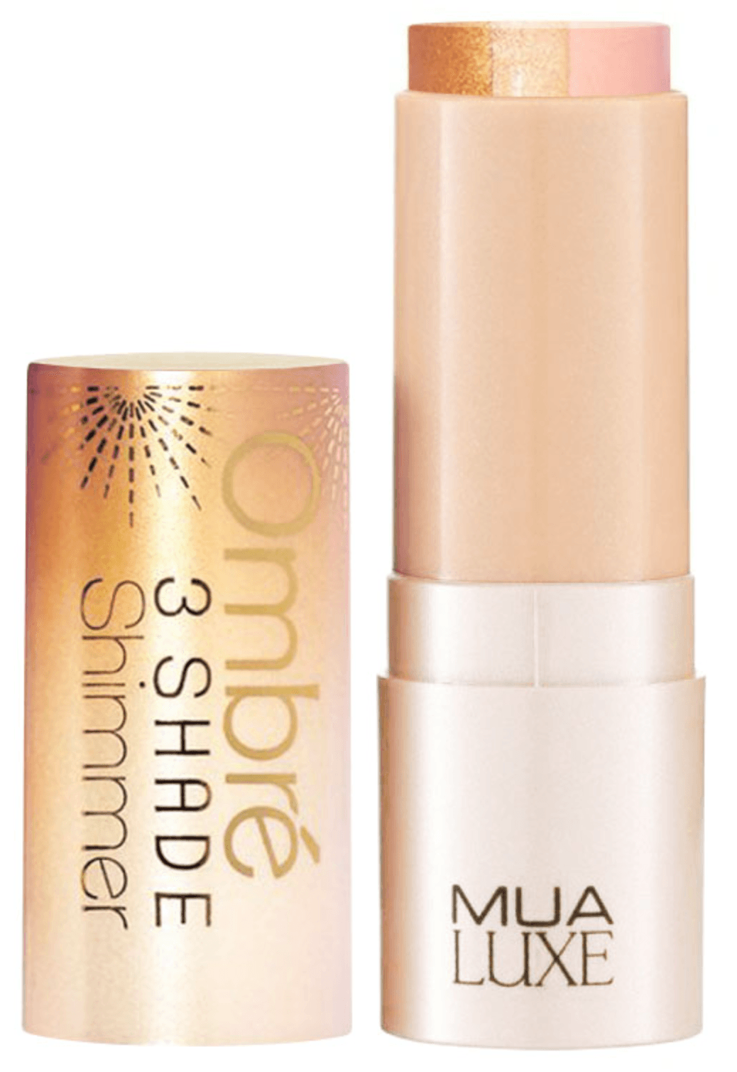Selected image for MUA Luxe hajlajter Ombre 3 Shade Shimmer Stick