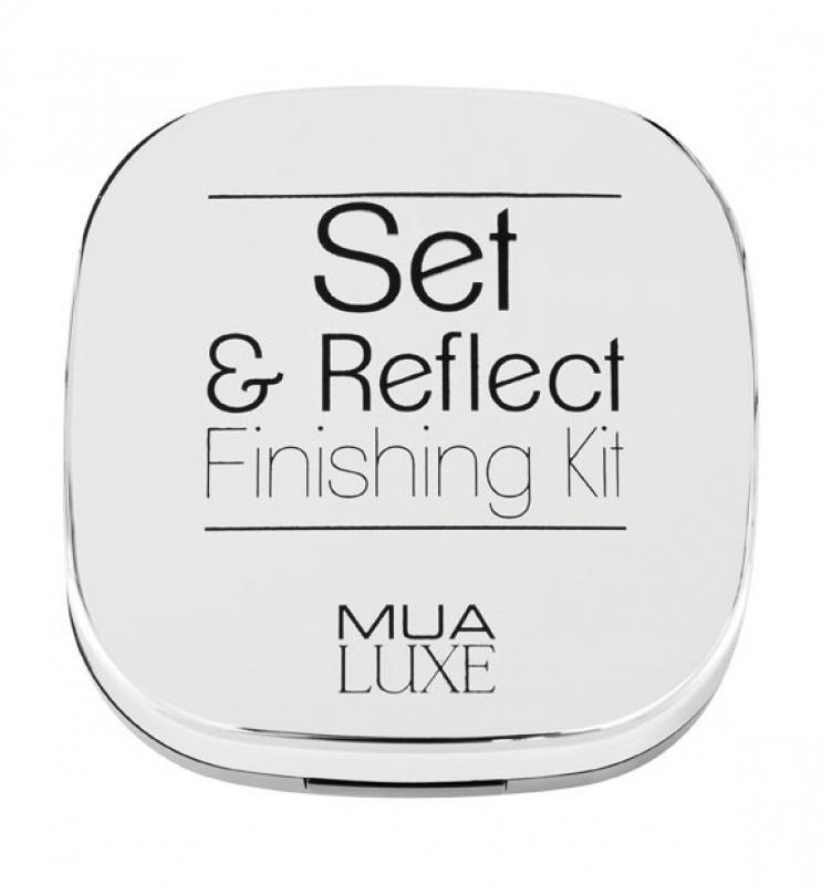 MUA LUXE Set hajlajter i puder za setovanje Set & Reflect Finising Kit 2u1