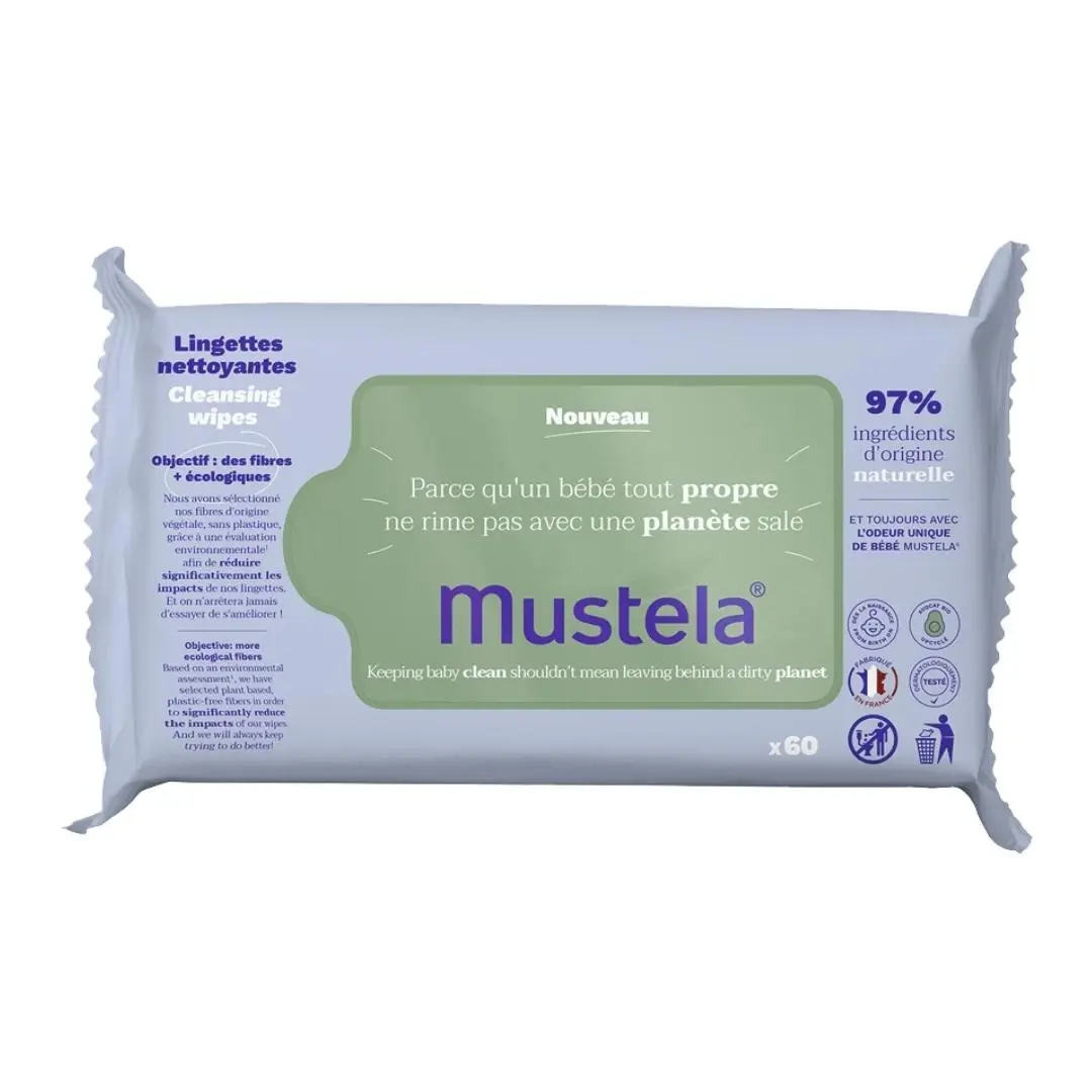 Mustela® Vlažne Maramice za Čišćenje 60 Maramica