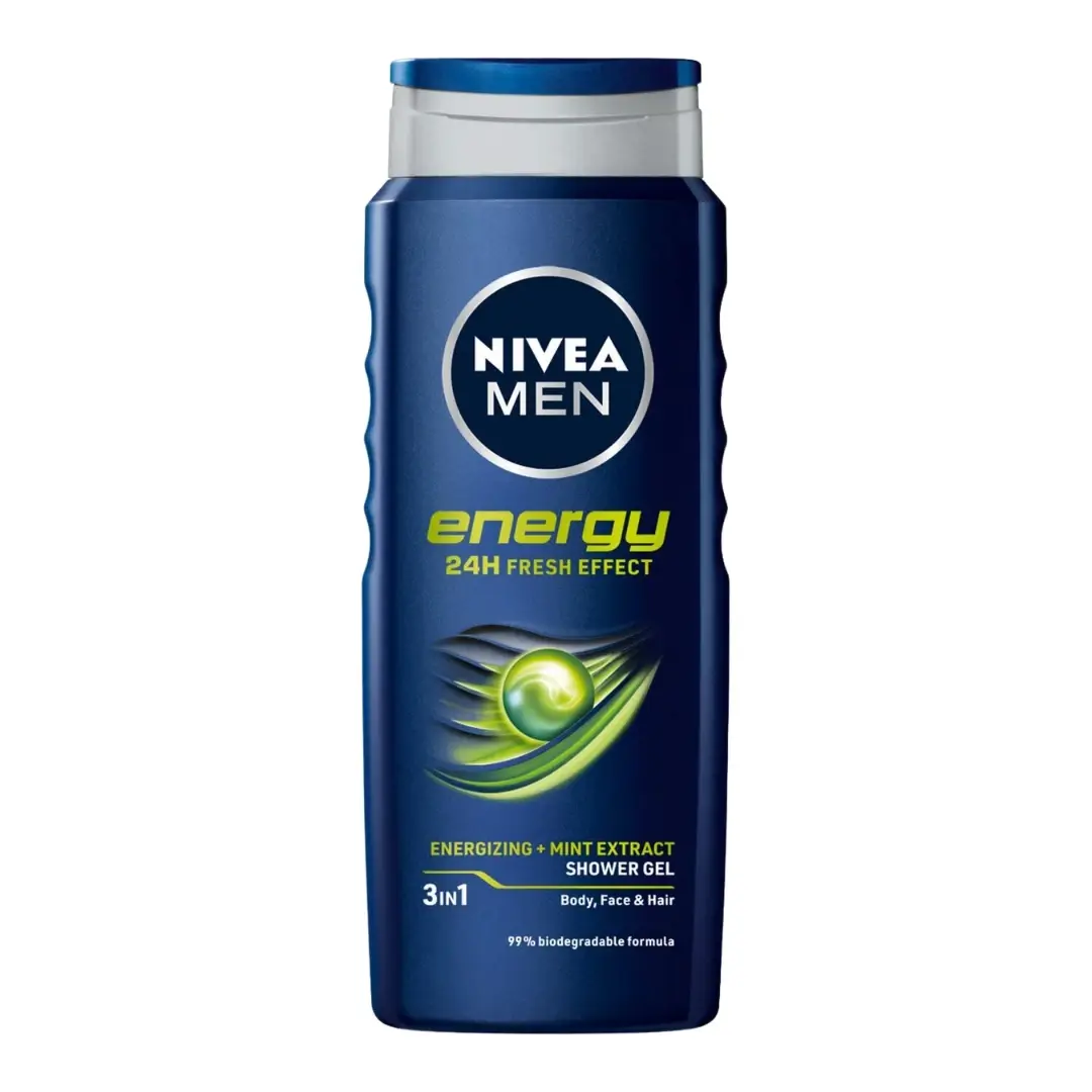 NIVEA MEN Kupka i šampon Energy 250 ml