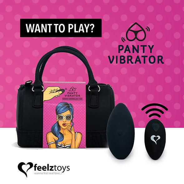 Panty Vibe Black vibrator sa daljinskim upravljanjem