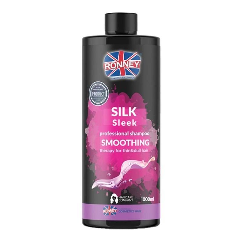 RONNEY Šampon za tanku kosu Silk Sleek 1000ml