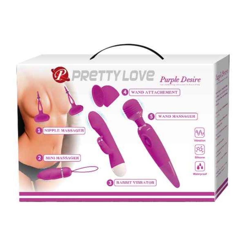 Set vibratora Purple Desire